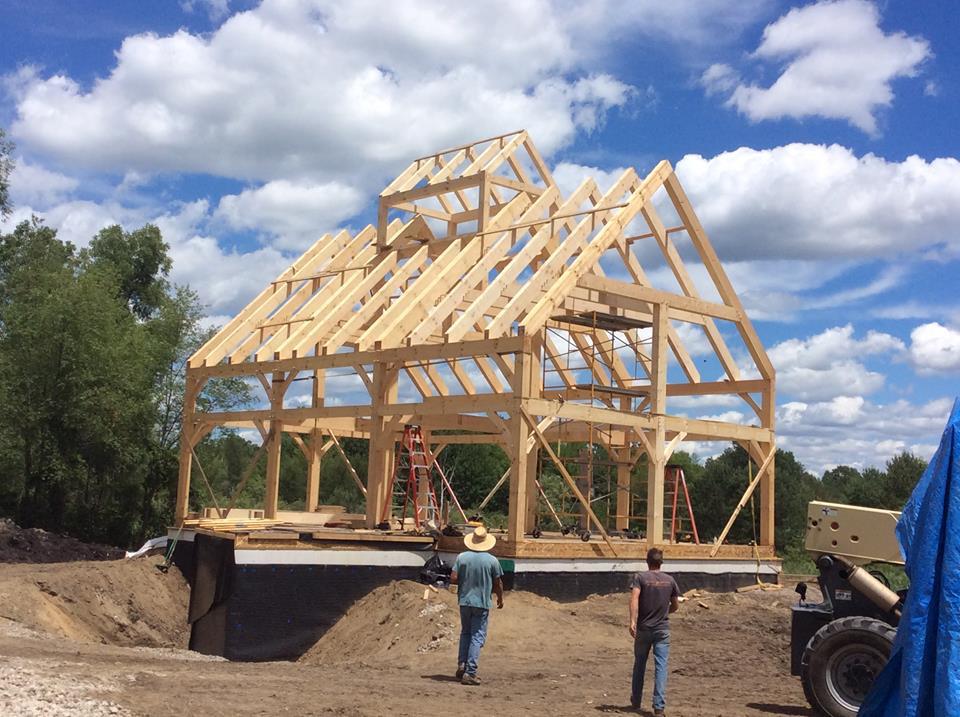 Reliance Timber Wood Products Timber Frame House