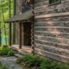 poplar bark siding