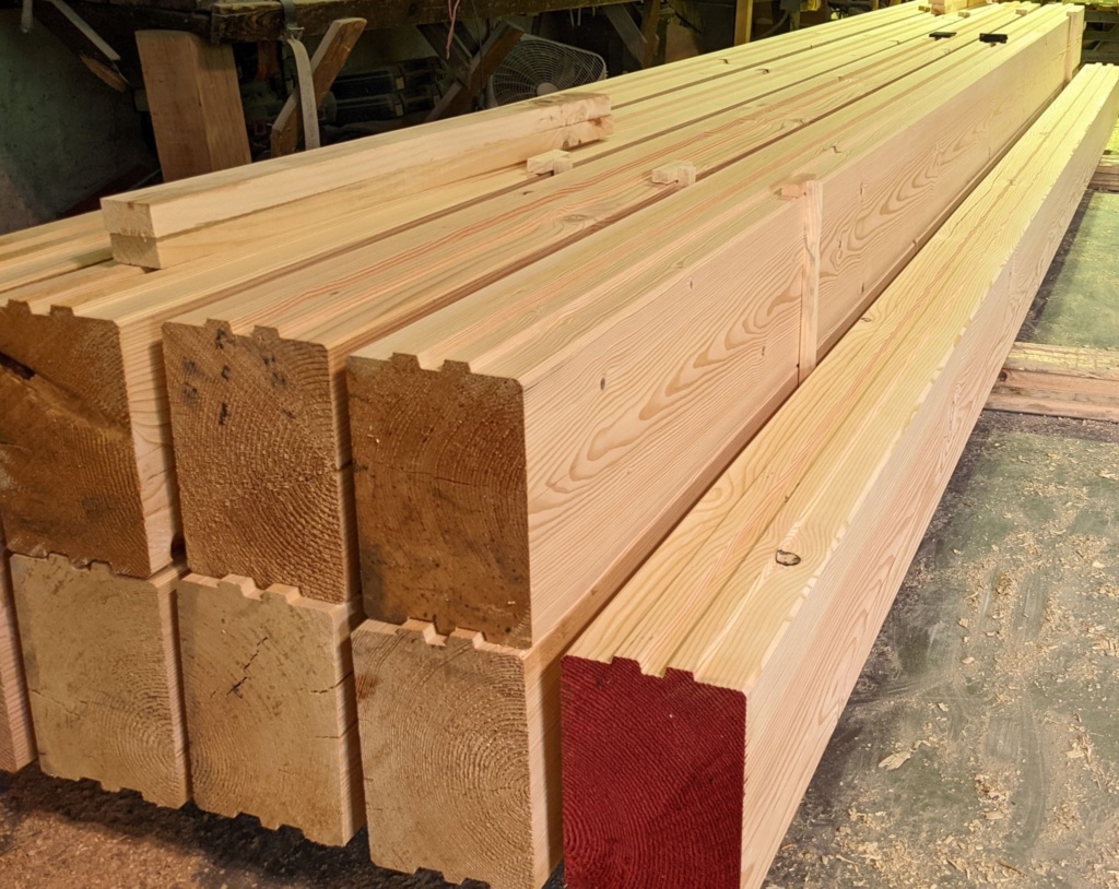 log cabin lumber cost